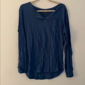 Nollie 1/4 button up long sleeve shirt